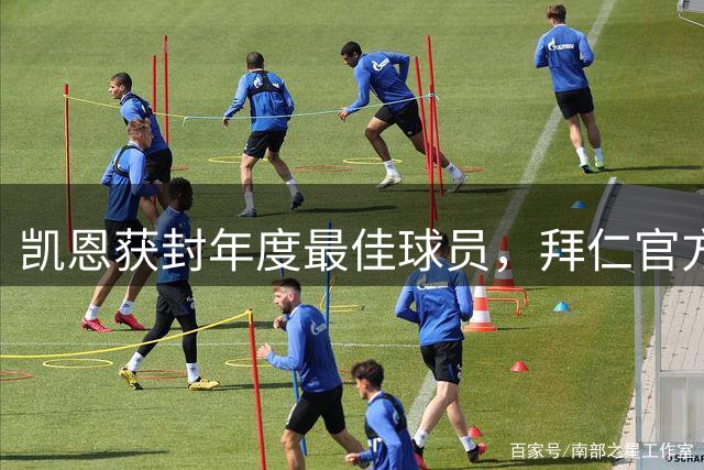 凯恩获封年度最佳球员，拜仁官方发文庆贺